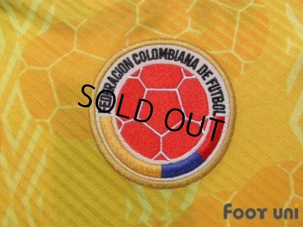 Photo6: Colombia 1994 Home Shirt #10 Valderrama (6)