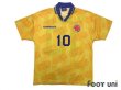 Photo1: Colombia 1994 Home Shirt #10 Valderrama (1)