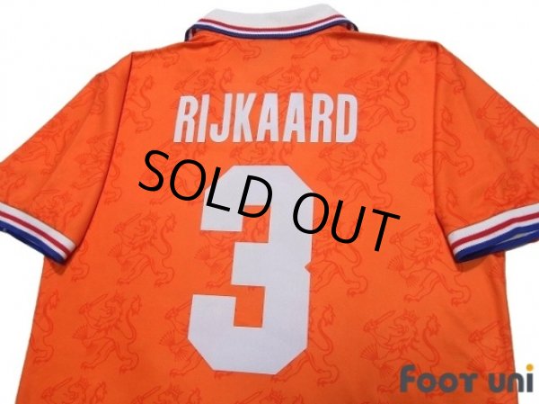 Photo4: Netherlands 1994 Home Shirt #3 Rijkaard (4)