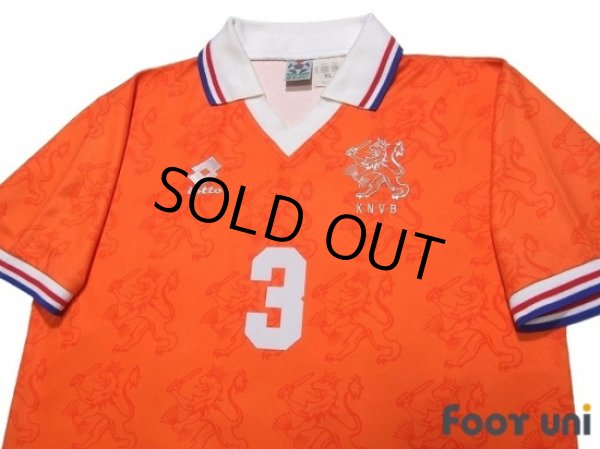 Photo3: Netherlands 1994 Home Shirt #3 Rijkaard (3)