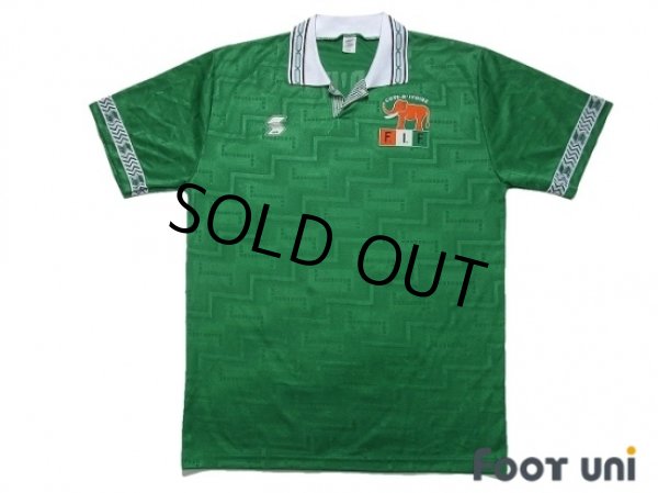 Photo1: Cote d'Ivoire 1994 Away Shirt (1)