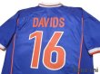 Photo4: Netherlands 1998 Away Shirt #16 Davids (4)