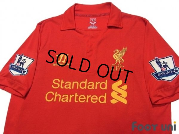 Photo3: Liverpool 2012-2013 Home Shirt #23 Carragher BARCLAYS PREMIER LEAGUE Patch/Badge (3)