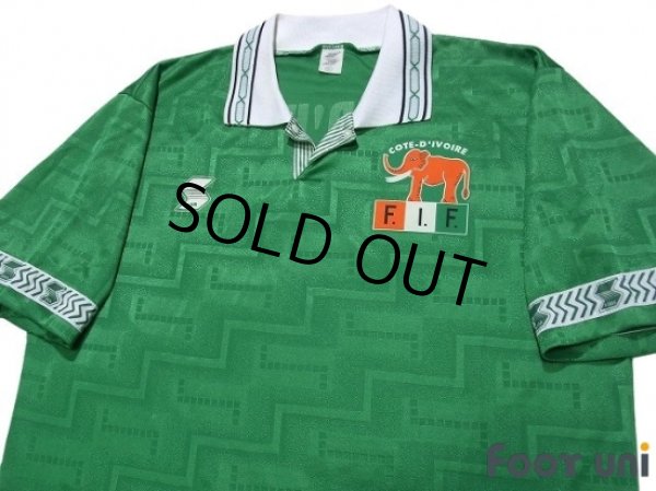 Photo3: Cote d'Ivoire 1994 Away Shirt (3)