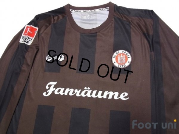 Photo3: FC St. Pauli 2011-2012 Home Player Long Sleeve Shirt #16 Markus Thorandt Bundesliga Patch/Badge (3)