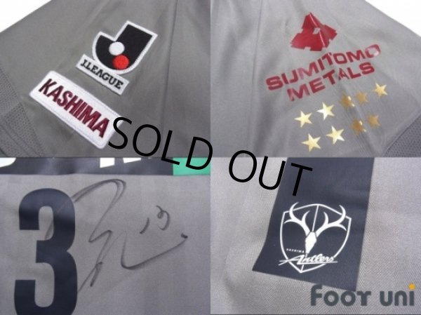 Photo6: Kashima Antlers 2006-2007 Away Shirt #13 (6)
