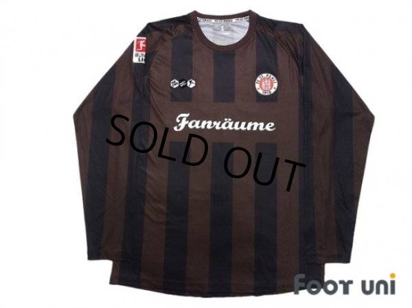 Photo1: FC St. Pauli 2011-2012 Home Player Long Sleeve Shirt #16 Markus Thorandt Bundesliga Patch/Badge (1)