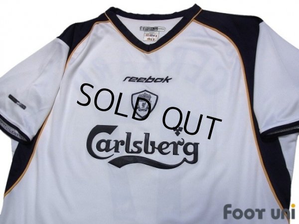 Photo3: Liverpool 2001-2003 Away Shirt #17 Gerrard (3)