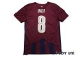 Photo2: SD Eibar 2016-2017 Home Shirt #8 Inui La Liga Patch/Badge w/tags (2)