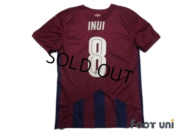 Photo2: SD Eibar 2016-2017 Home Shirt #8 Inui La Liga Patch/Badge w/tags (2)