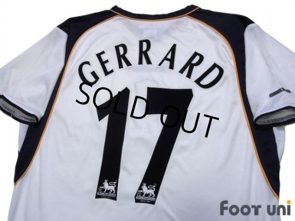Photo4: Liverpool 2001-2003 Away Shirt #17 Gerrard (4)