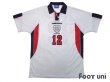 Photo1: England 1998 Home Shirt #12 Matthew Upson (1)