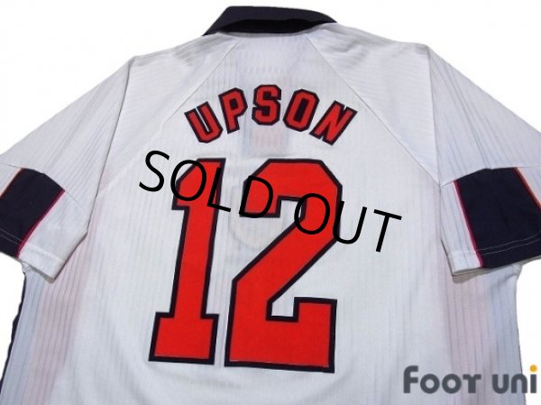 Photo4: England 1998 Home Shirt #12 Matthew Upson (4)