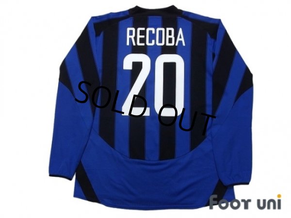 ウェア inter 2003 2004  INTER MILAN 2003 2004 HOME FOOTBALL SHIRT SOCCER JERSEY #4
