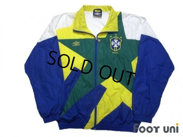 Photo2: Brazil Track Jacket and Pants Set (2)