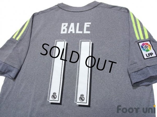 Photo4: Real Madrid 2015-2016 Away Shirt #11 Bale LFP Patch/Badge (4)
