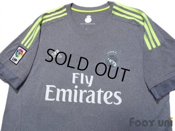 Photo3: Real Madrid 2015-2016 Away Shirt #11 Bale LFP Patch/Badge (3)