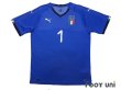 Photo1: Italy 2018 Home Shirt #1 Buffon (1)