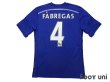 Photo2: Chelsea 2014-2015 Home Shirt #4 Cesc Fabregas (2)