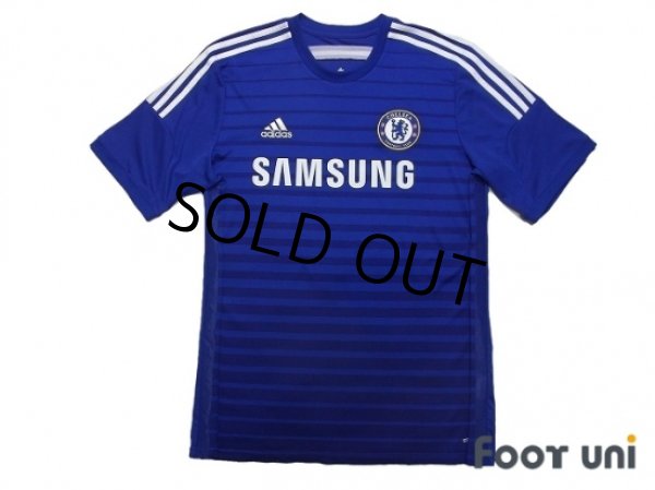 Photo1: Chelsea 2014-2015 Home Shirt #4 Cesc Fabregas (1)