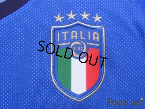 Photo6: Italy 2018 Home Shirt #1 Buffon (6)