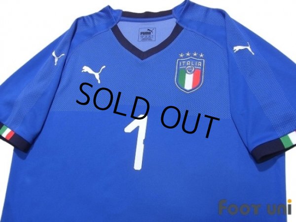 Photo3: Italy 2018 Home Shirt #1 Buffon (3)