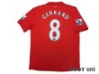 Photo2: Liverpool 2012-2013 Home Shirt #8 Gerrard BARCLAYS PREMIER LEAGUE Patch/Badge w/tags (2)