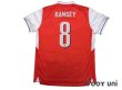 Photo2: Arsenal 2016-2017 Home Shirt #8 Ramsey The Emirates FA CUP Patch/Badge w/tags (2)