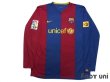 Photo1: FC Barcelona 2006-2007 Home Long Sleeve Shirt #10 Ronaldinho LFP Patch/Badge w/tags (1)