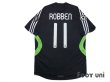 Photo2: Real Madrid 2007-2008 3rd Shirt #11 Robben Champions League Patch/Badge (2)