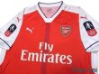 Photo3: Arsenal 2016-2017 Home Shirt #8 Ramsey The Emirates FA CUP Patch/Badge w/tags (3)