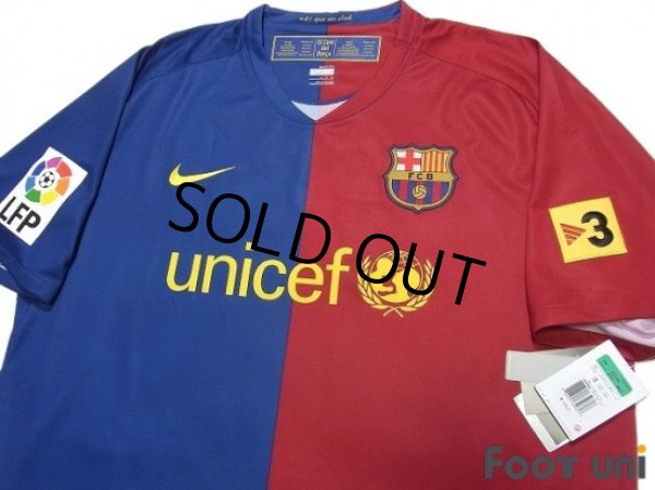 Photo3: FC Barcelona 2008-2009 Home Shirt #10 Messi LFP Patch/Badge w/tags  (3)