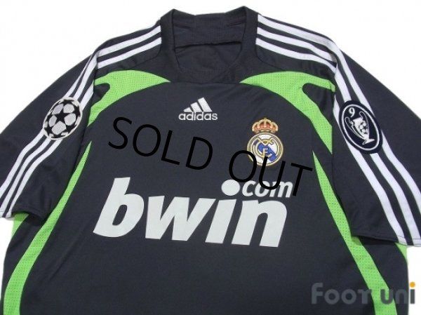 Photo3: Real Madrid 2007-2008 3rd Shirt #11 Robben Champions League Patch/Badge (3)