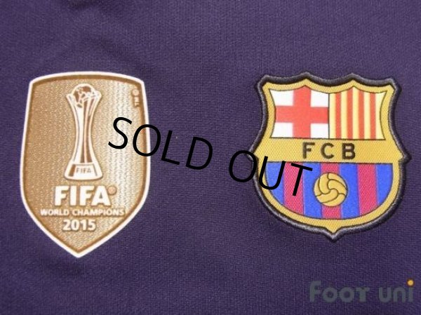 Photo6: FC Barcelona 2016-2017 Away Shirt #10 Messi La Liga Patch/Badge w/tags (6)