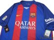 Photo3: FC Barcelona 2016-2017 Home Shirt #10 Messi La Liga Patch/Badge w/tags (3)