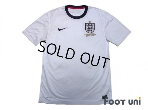 Photo1: England 2013 Home Shirt 150th Anniversary (1)