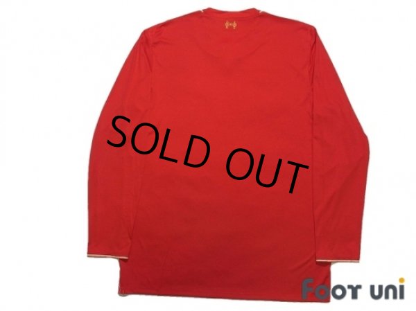 Photo2: Liverpool 2015-2016 Home Long Sleeve Shirt (2)