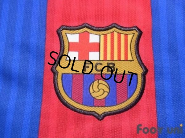 Photo6: FC Barcelona 2016-2017 Home Shirt #10 Messi La Liga Patch/Badge w/tags (6)