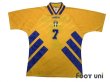 Photo1: Sweden 1994 Home Shirt #7 Larsson (1)