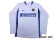 Photo1: Inter Milan 2006-2007 Away Long Sleeve Shirt (1)