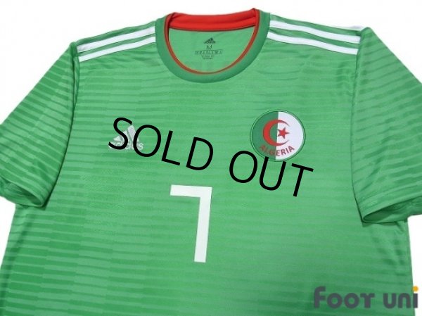 Photo3: Algeria 2018 Away Shirt #7 Mahrez w/tags (3)