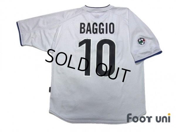 Photo2: Inter Milan 1999-2000 Away Shirt #10 Baggio Lega Calcio Patch/Badge (2)