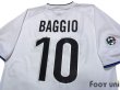Photo4: Inter Milan 1999-2000 Away Shirt #10 Baggio Lega Calcio Patch/Badge (4)