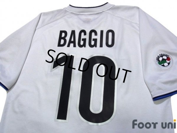 Photo4: Inter Milan 1999-2000 Away Shirt #10 Baggio Lega Calcio Patch/Badge (4)
