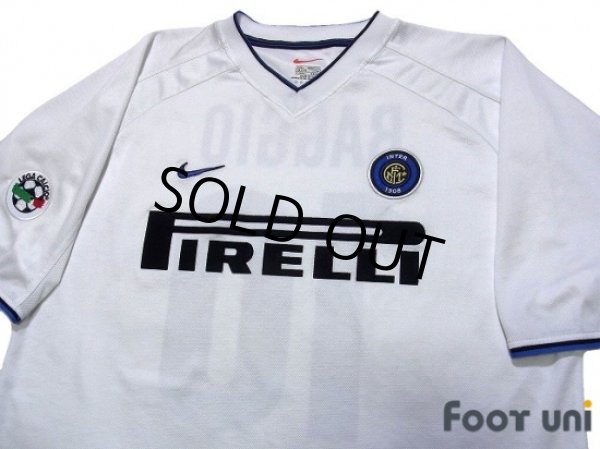 Photo3: Inter Milan 1999-2000 Away Shirt #10 Baggio Lega Calcio Patch/Badge (3)