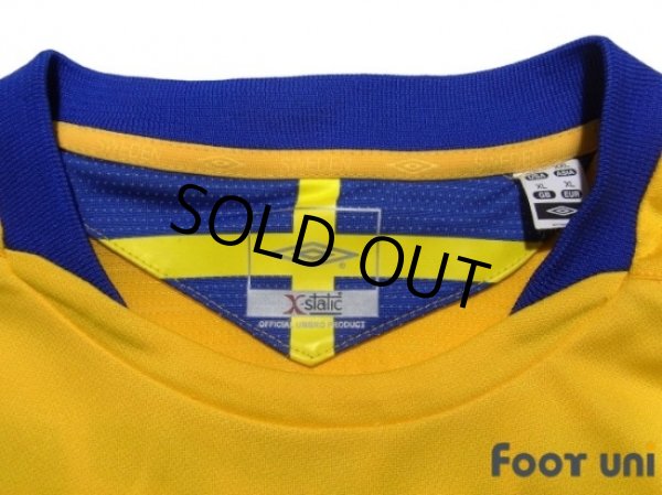 Photo5: Sweden 2006 Home Shirt #11 Larsson FIFA World Cup 2006 Germany Patch/Badge (5)