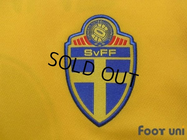 Photo6: Sweden 2006 Home Shirt #11 Larsson FIFA World Cup 2006 Germany Patch/Badge (6)