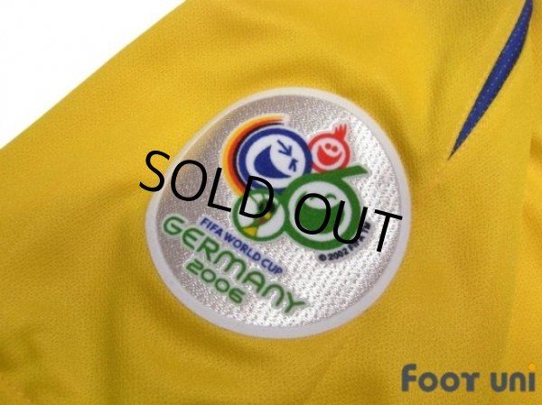 Photo7: Sweden 2006 Home Shirt #11 Larsson FIFA World Cup 2006 Germany Patch/Badge (7)
