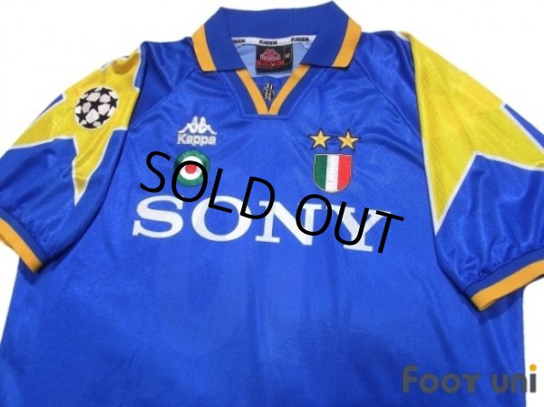 Photo3: Juventus 1995-1996 Away Reprint Shirt #10 Del Piero (3)