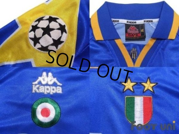 Photo5: Juventus 1995-1996 Away Reprint Shirt #10 Del Piero (5)